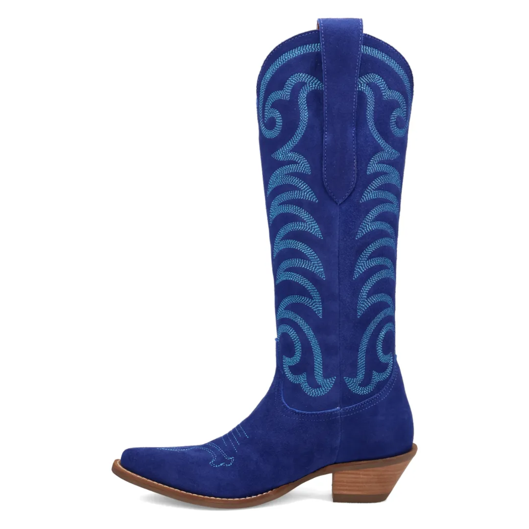 Online Exclusive | Dingo | Movin' On Leather Boots in Blue **PREORDER