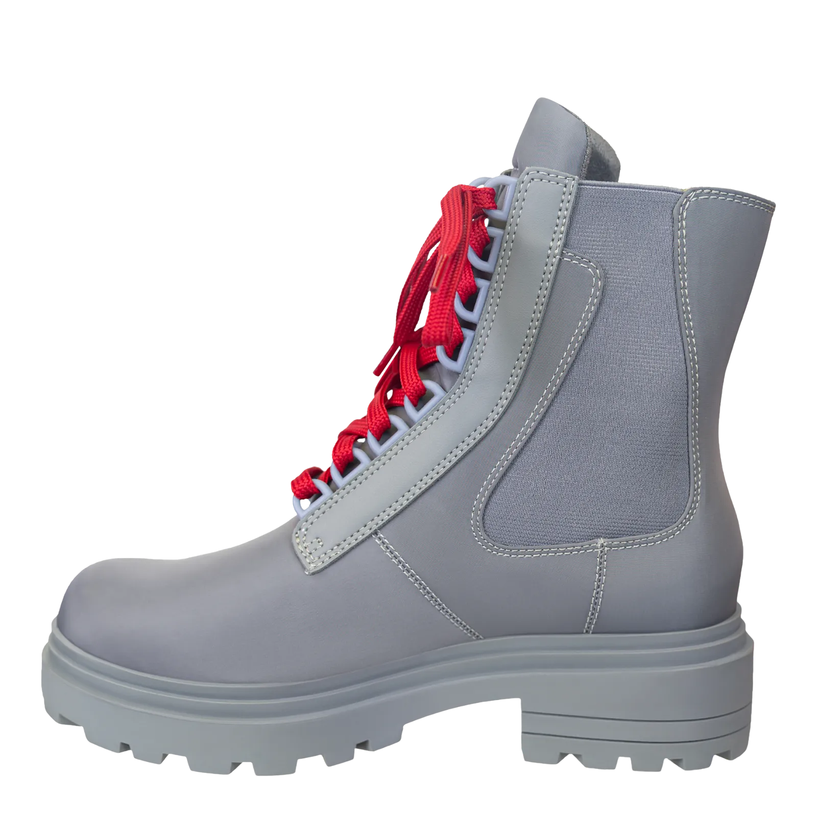 OTBT - COMMANDER in GREY Combat Boots