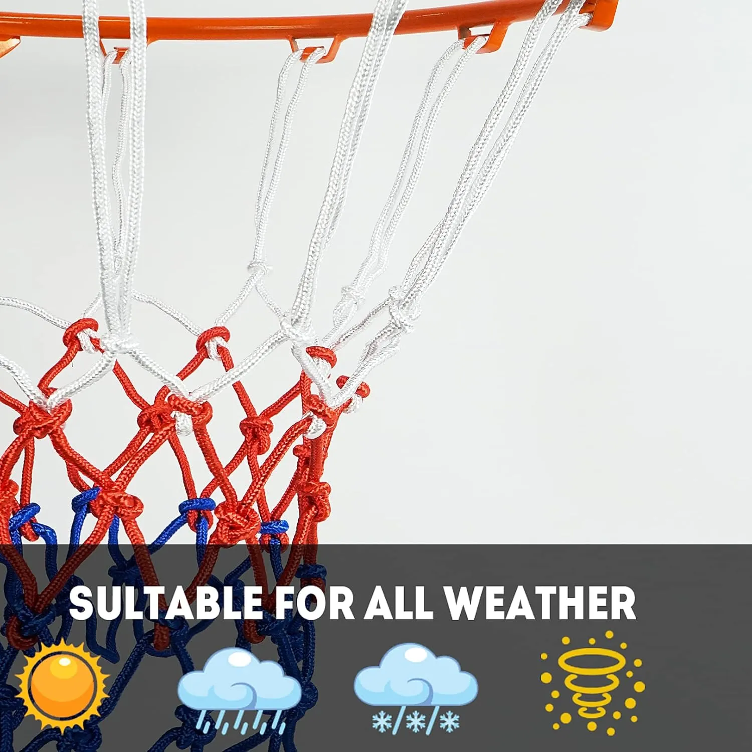 Outdoor/Indoor Basketball Rim