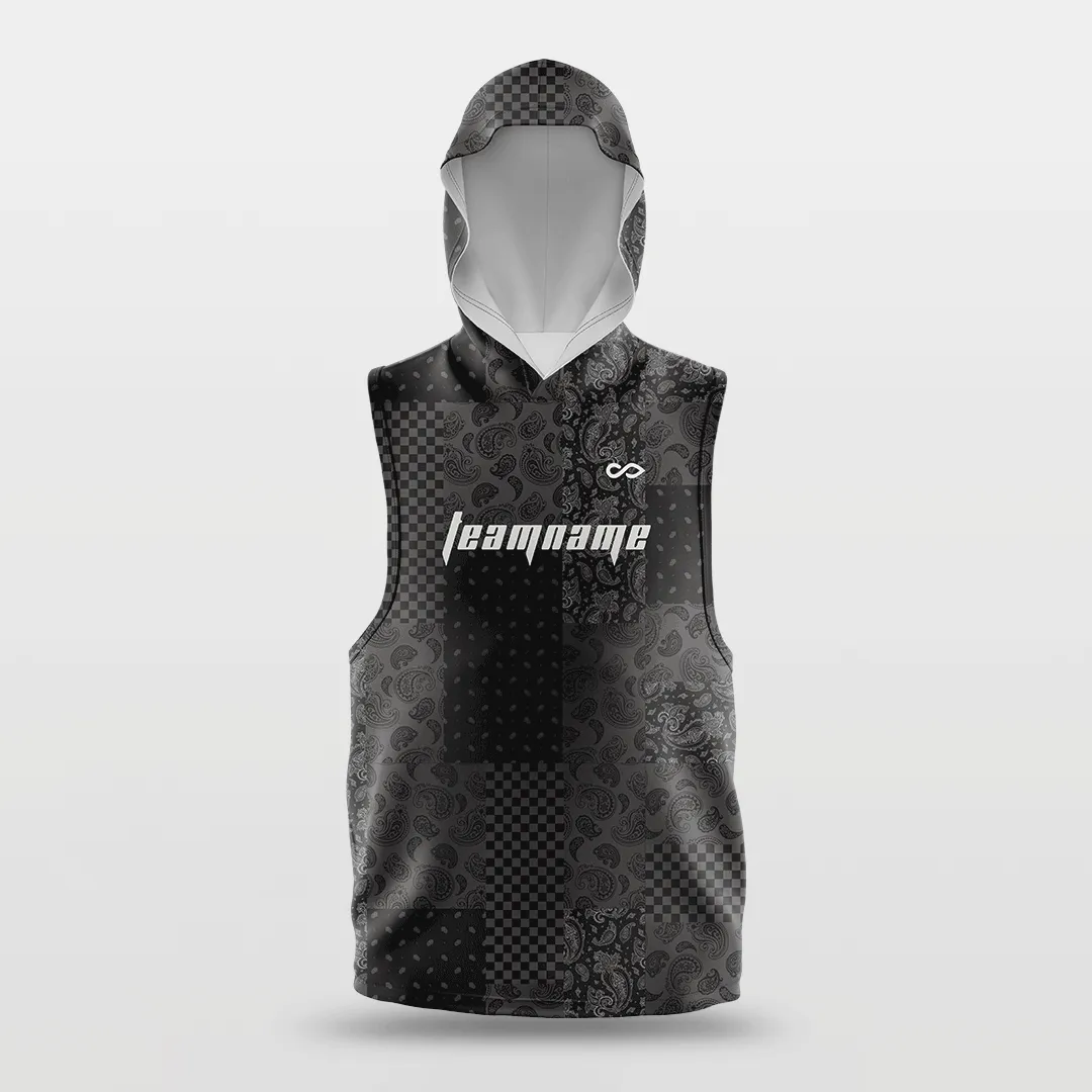 Paisley - Customized Basketball Sleeveless Hoodies