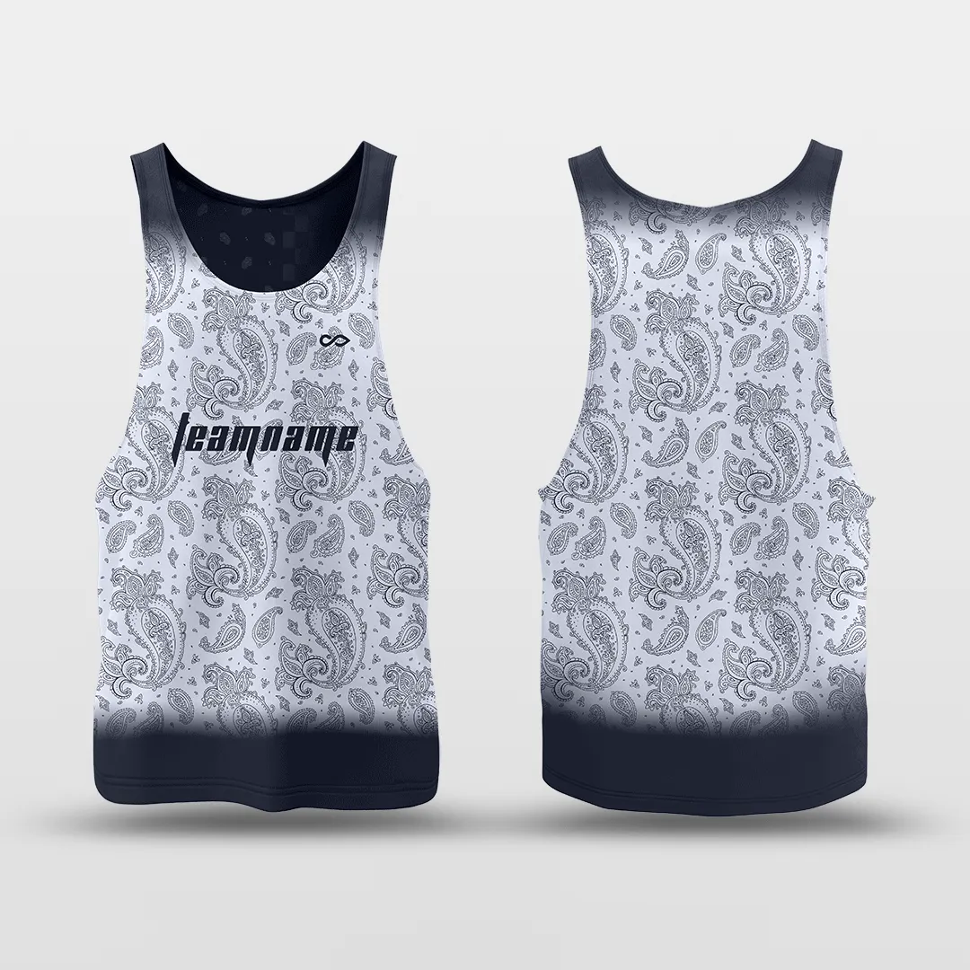 Paisley - Customized Reversible Quick Dry Basketball Jersey