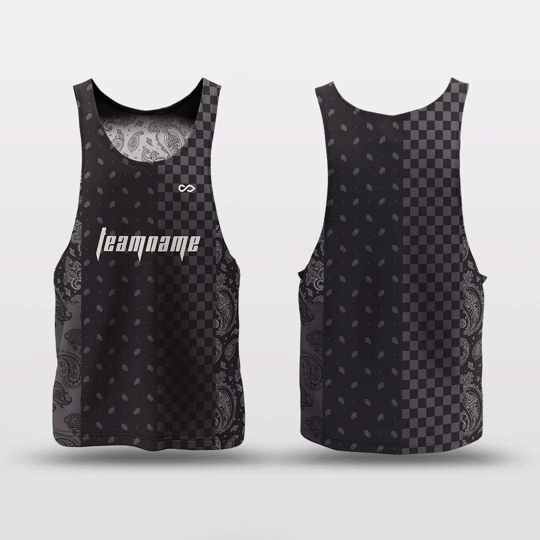 Paisley - Customized Reversible Quick Dry Basketball Jersey