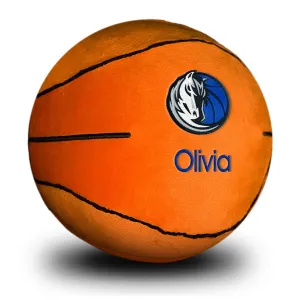 Personalized Dallas Mavericks Plush Basketball