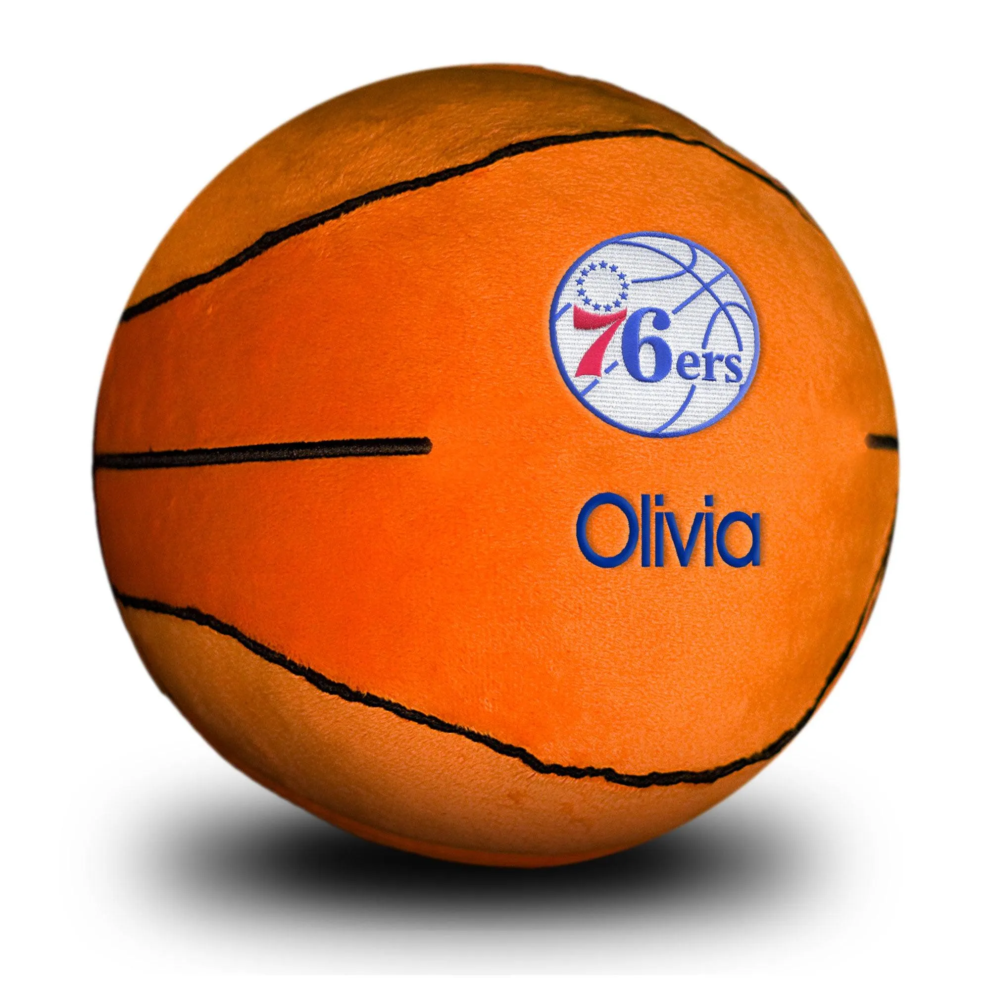 Personalized Philadelphia 76ers Plush Basketball