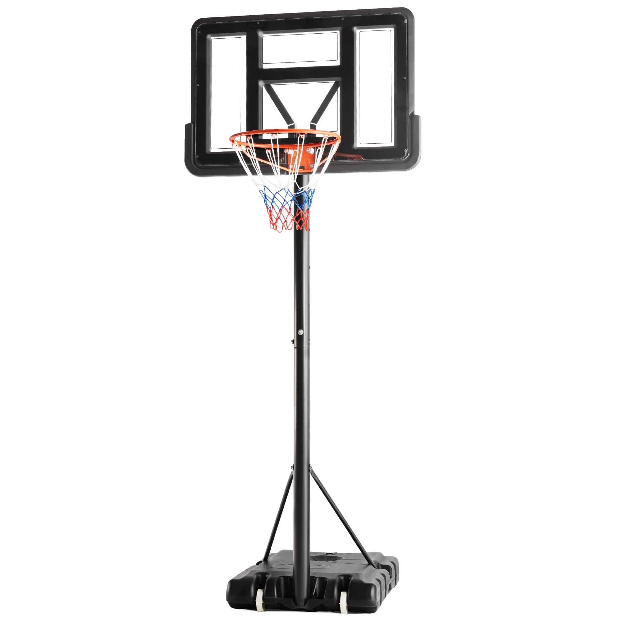 Portable Basketball Hoops - 4.2-10 ft Adjustable Height for Indoor, Outdoor, Swimming Pool, For Adults, Kids