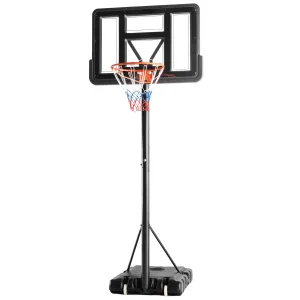 Portable Basketball Hoops - 4.2-10 ft Adjustable Height for Indoor, Outdoor, Swimming Pool, For Adults, Kids