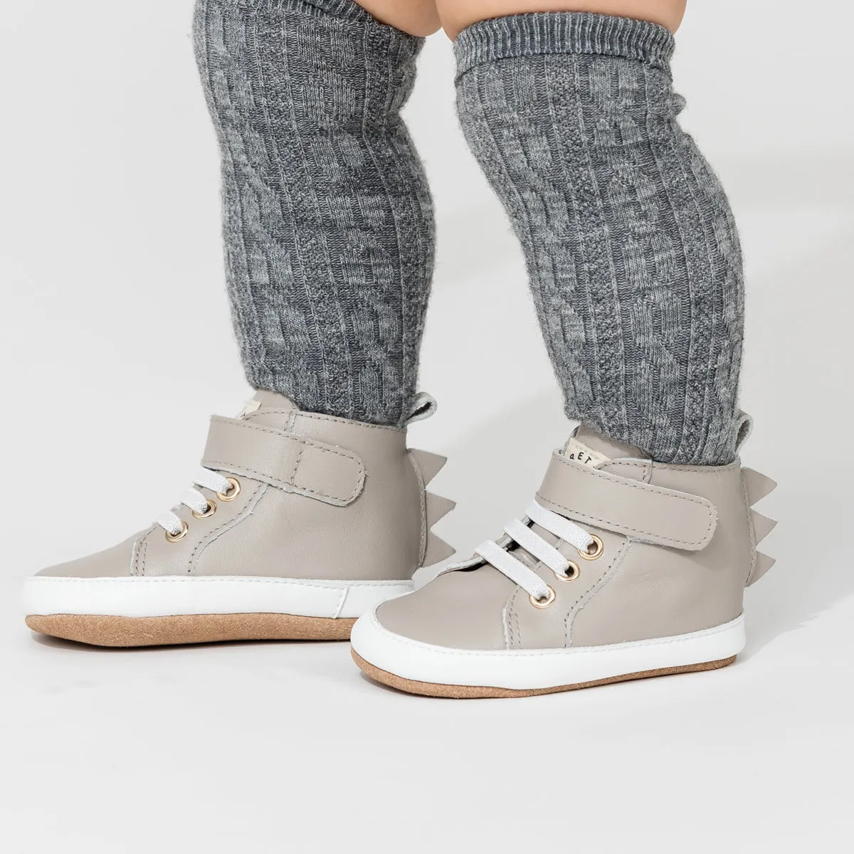 Pretty Brave Hi-Top Grey Dragon - Grey