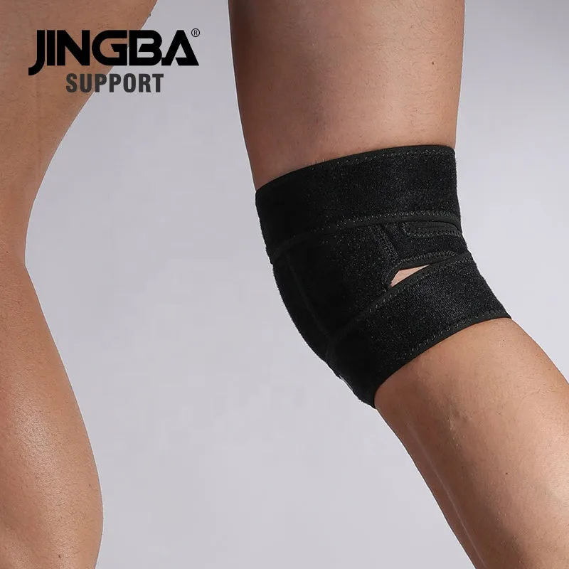 Quick-Drying Sports Knee Support with Stabilizing Pad and Patella Protection