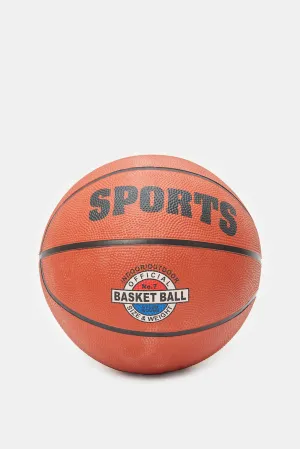 Red Printed Basketball