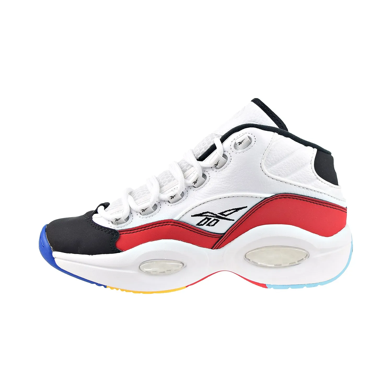 Reebok Question Mid Class Of '16 Men's Shoes White-Black-Red