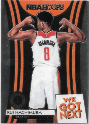 Rui Hachimura, We Got Next, 2019-20 Panini Hoops Premium Stock Basketball NBA