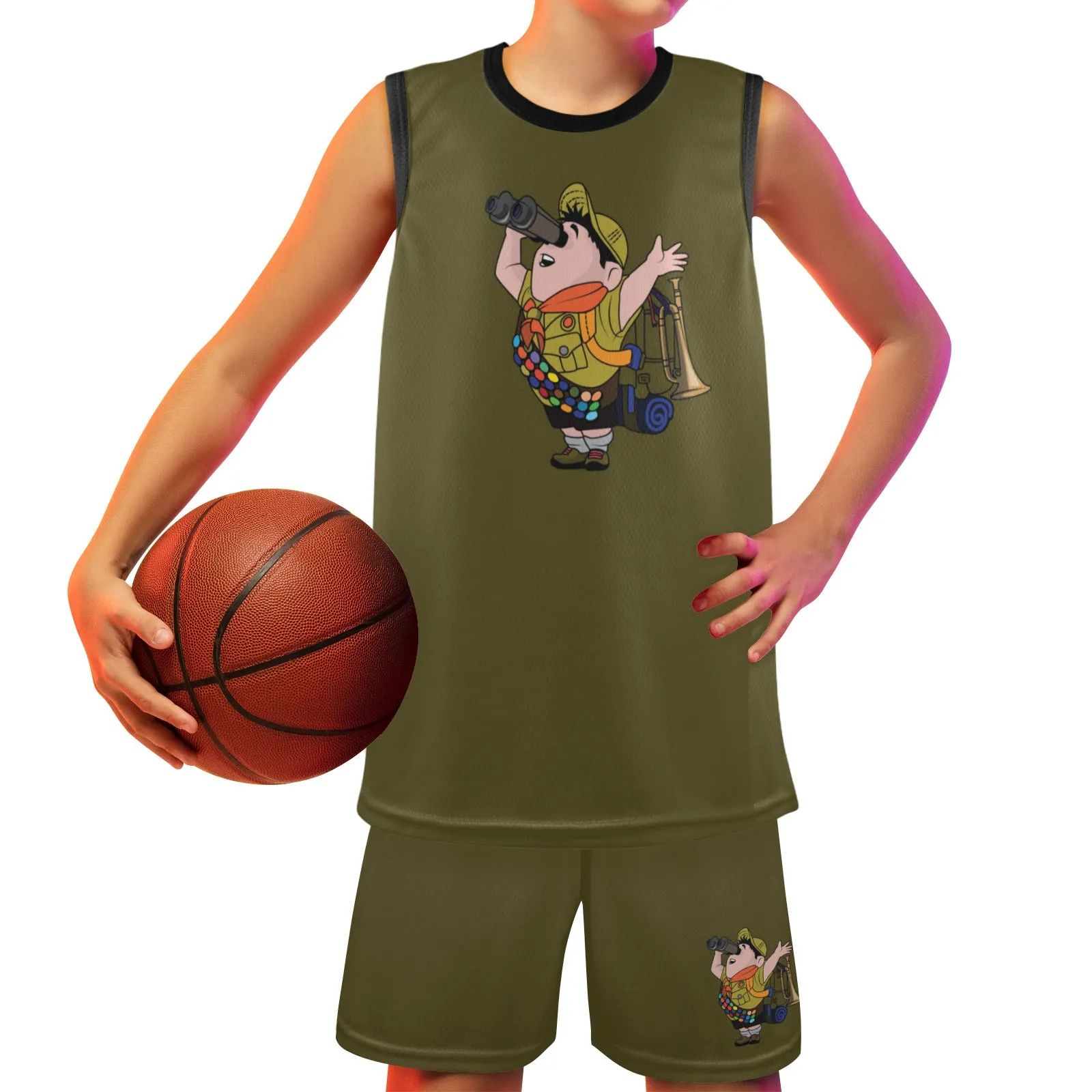 Russell Boy's Basketball Customizable Jersey Uniform