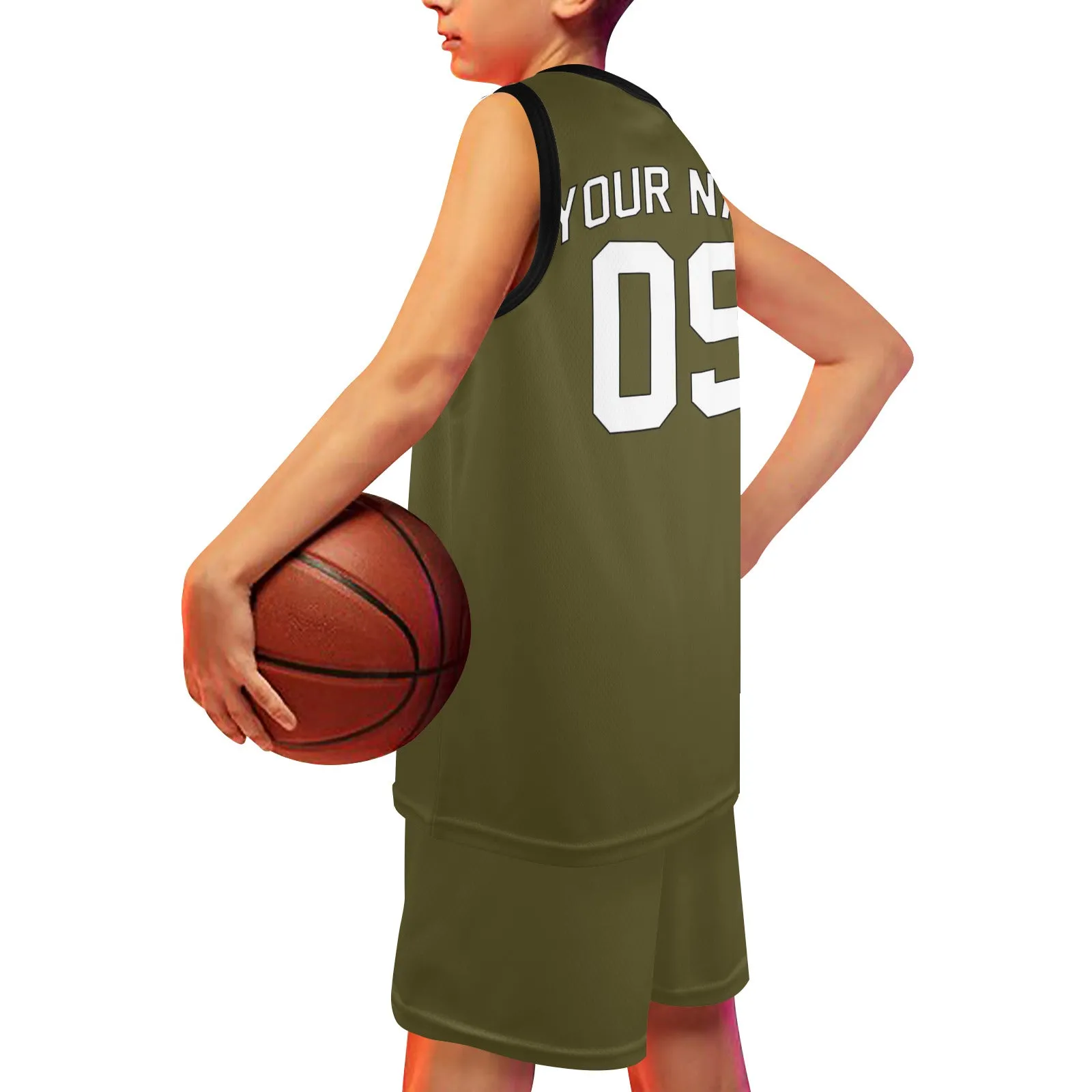 Russell Boy's Basketball Customizable Jersey Uniform