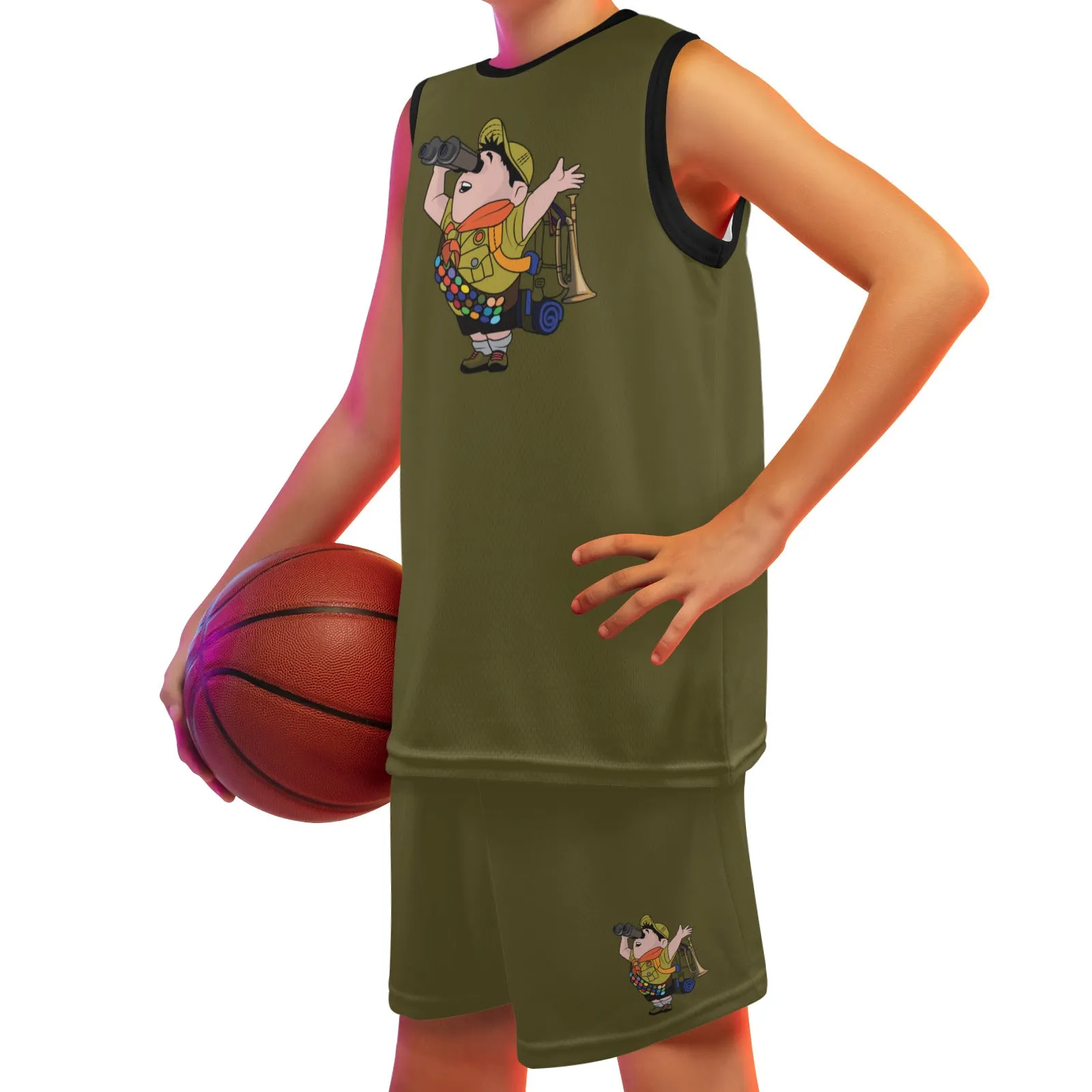 Russell Boy's Basketball Customizable Jersey Uniform