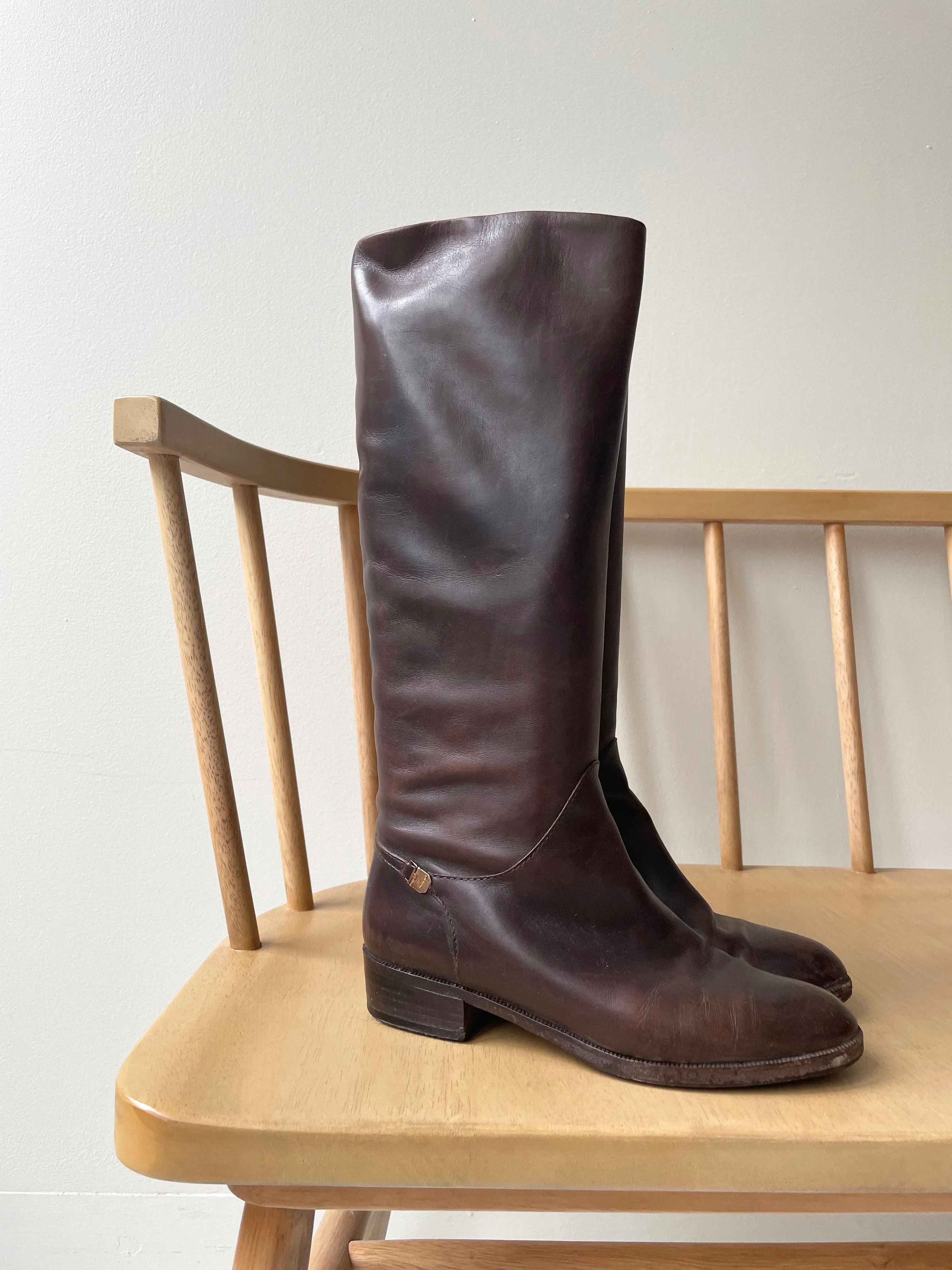 Salvatore Ferragamo Leather Boots