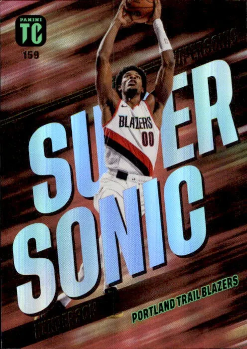 Scoot Henderson, Super Sonic, #159, 2024 Panini Top Class Basketball NBA