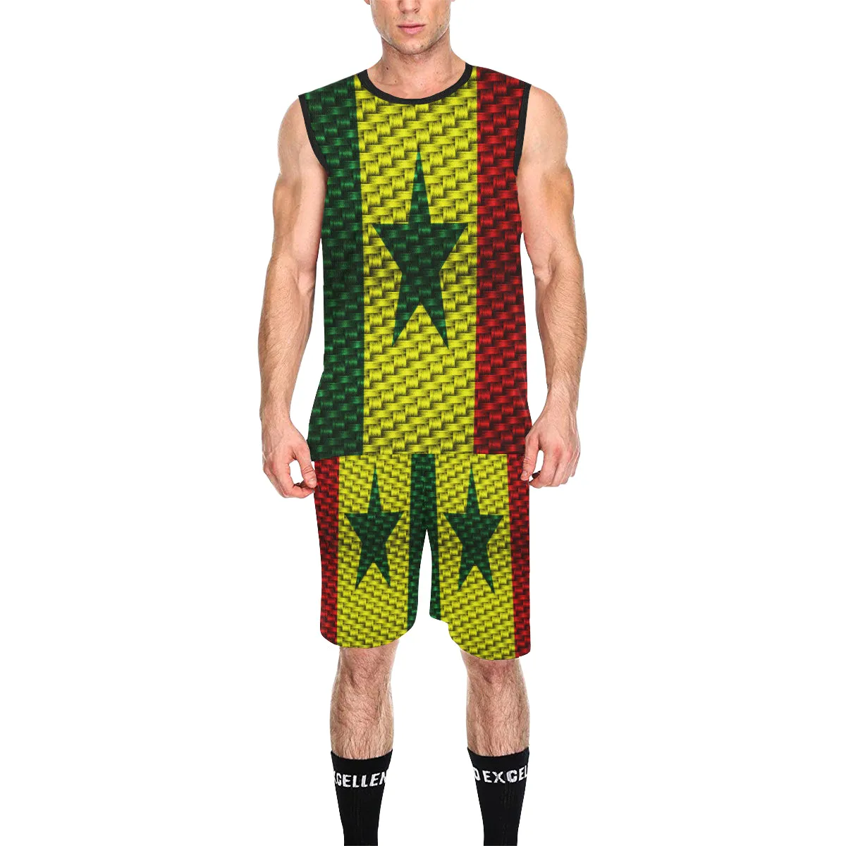 SENEGAL FLAG Basketball Uniform