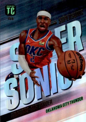 Shai Gilgeous-Alexander, Super Sonic, #158, 2024 Panini Top Class Basketball NBA