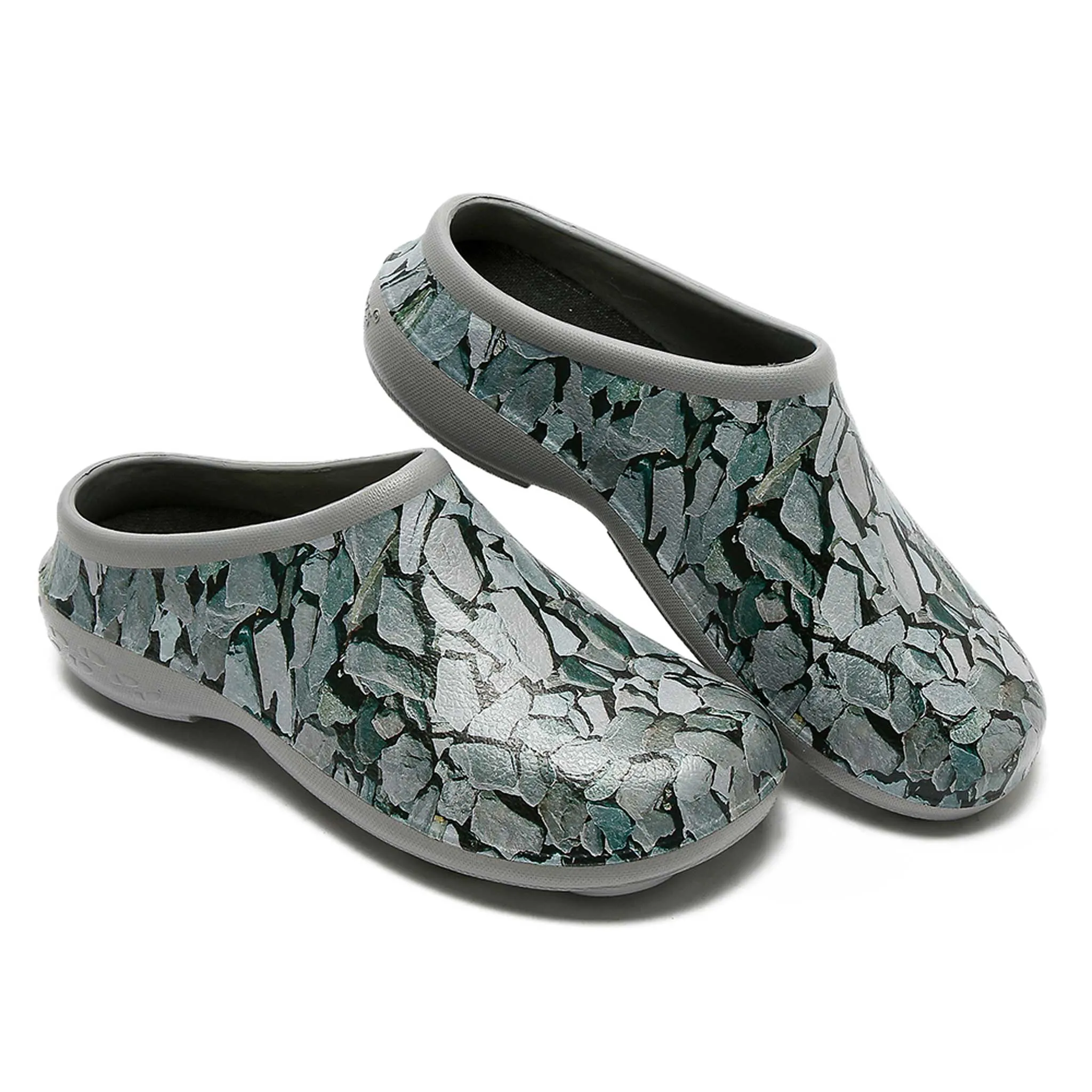 Slate Chunky Tread Classic Men's Clogs