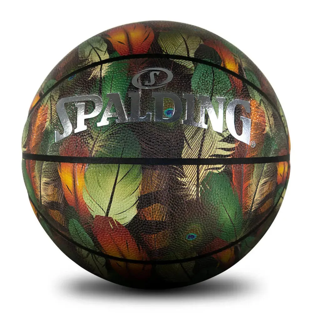 Spalding Bird Feathers Basketball Size 7