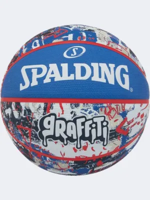 Spalding Graffiti Series Basketball Ball Blue/Red