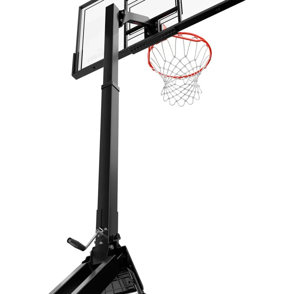 Spalding Momentous 54in H-Frame Ez Assembly Acrylic Portable System