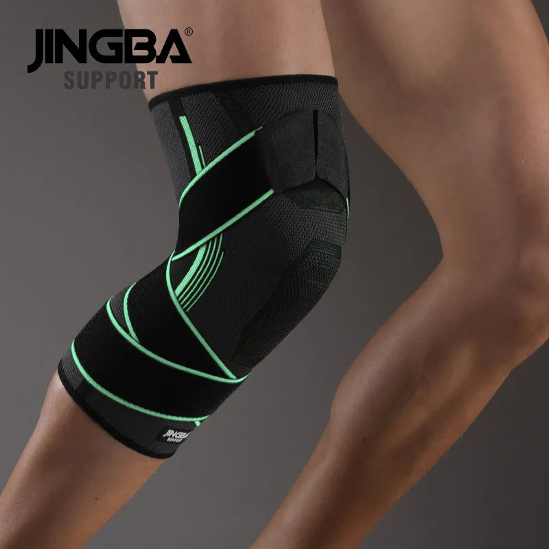 Sports Knee Pads - Adjustable Belt, Power Lifting Support