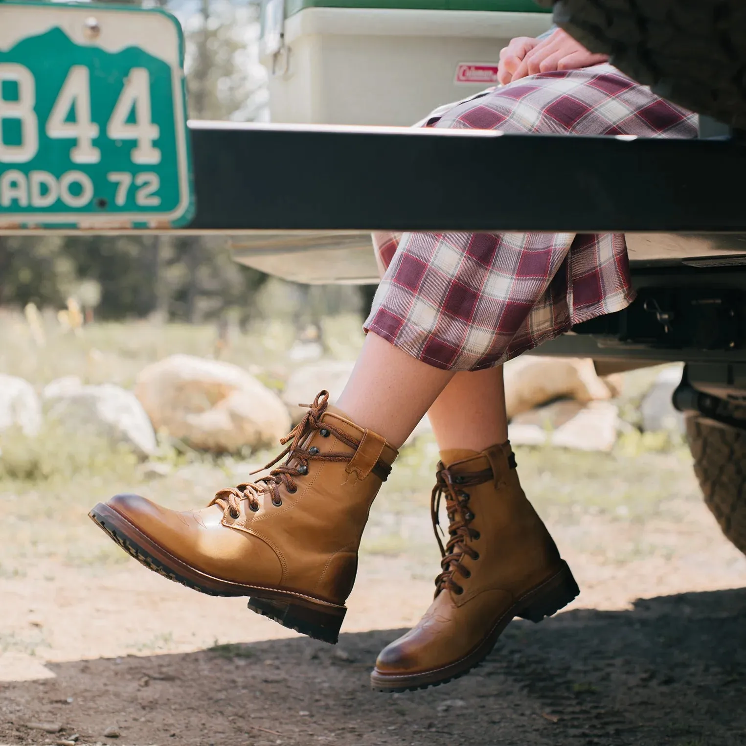 Stetson Tan Women's August Round Toe Boot 0163