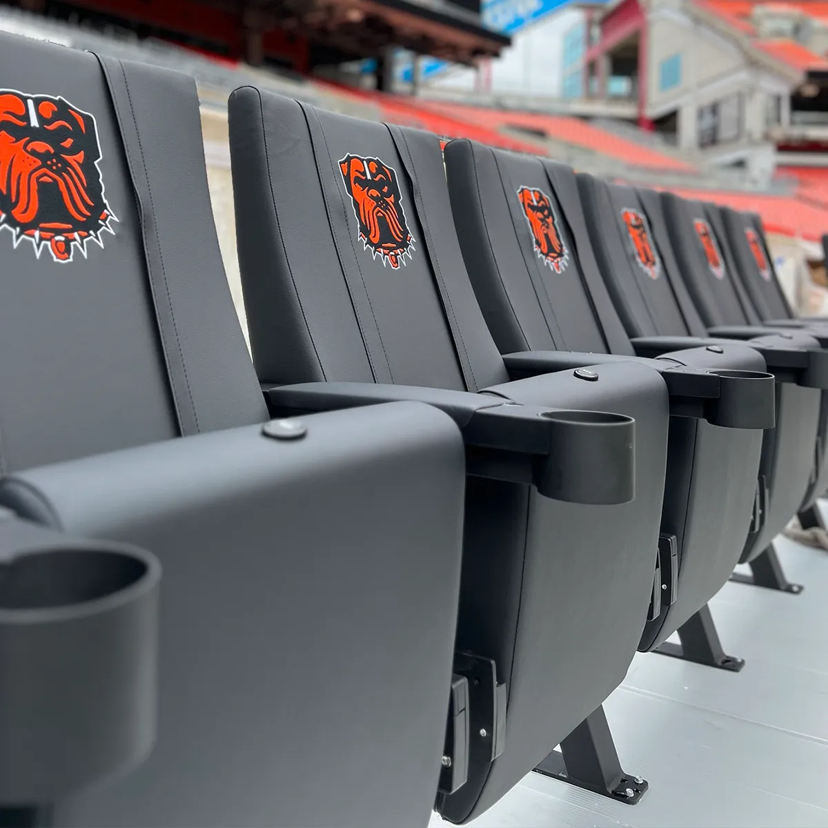 SuiteMax 3.5 VIP Seats with All Elite Wrestling Primary Logo