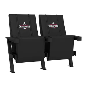 SuiteMax 3.5 VIP Seats with Atlanta Braves 2021 World Champions Logo