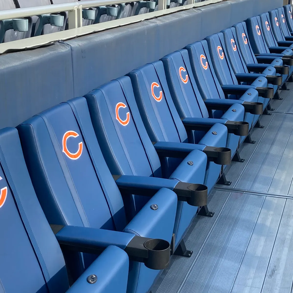 SuiteMax 3.5 VIP Seats with Chicago Bears Secondary Logo