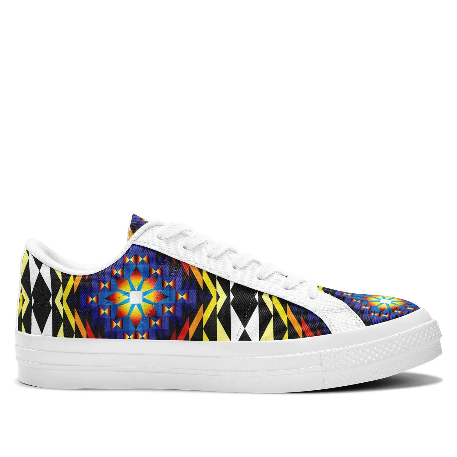 Sunset Blanket Aapisi Low Top Canvas Shoes White Sole