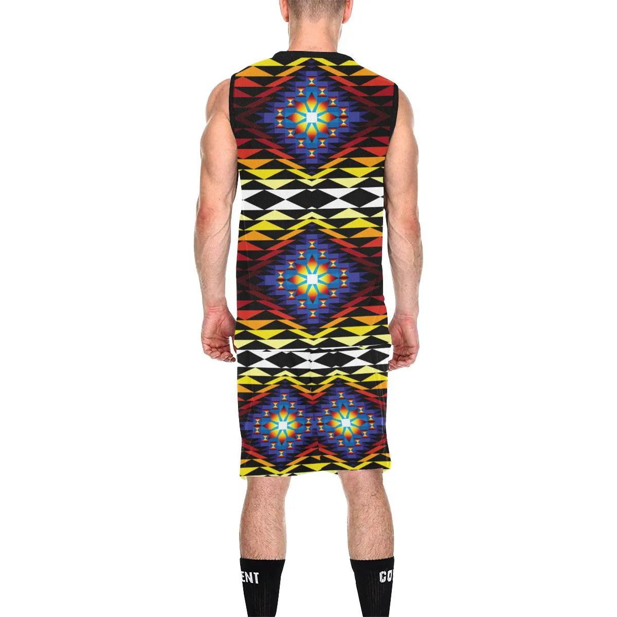 Sunset Blanket Basketball Uniform