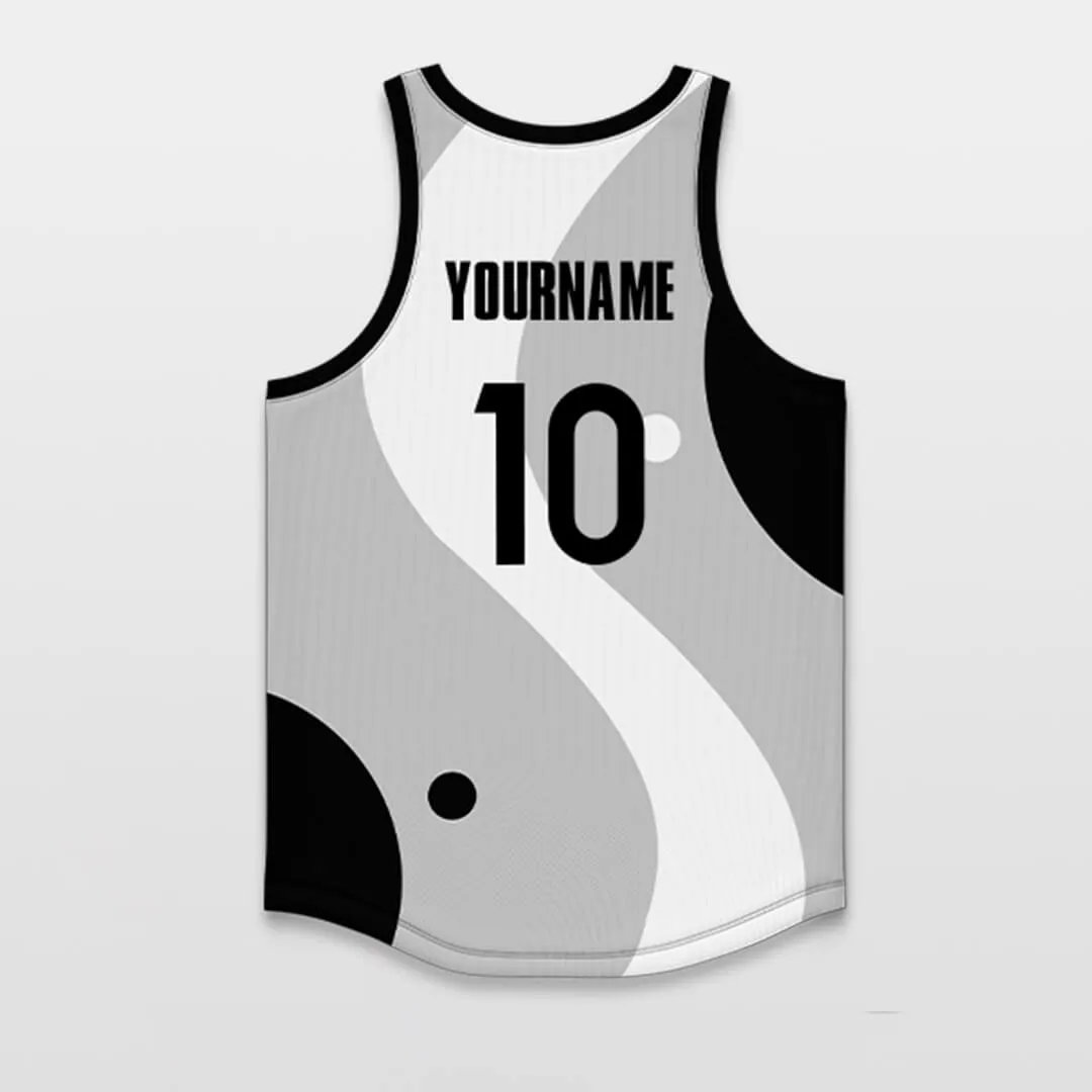 Tai Chi - Customized Basketball Jersey Top Design