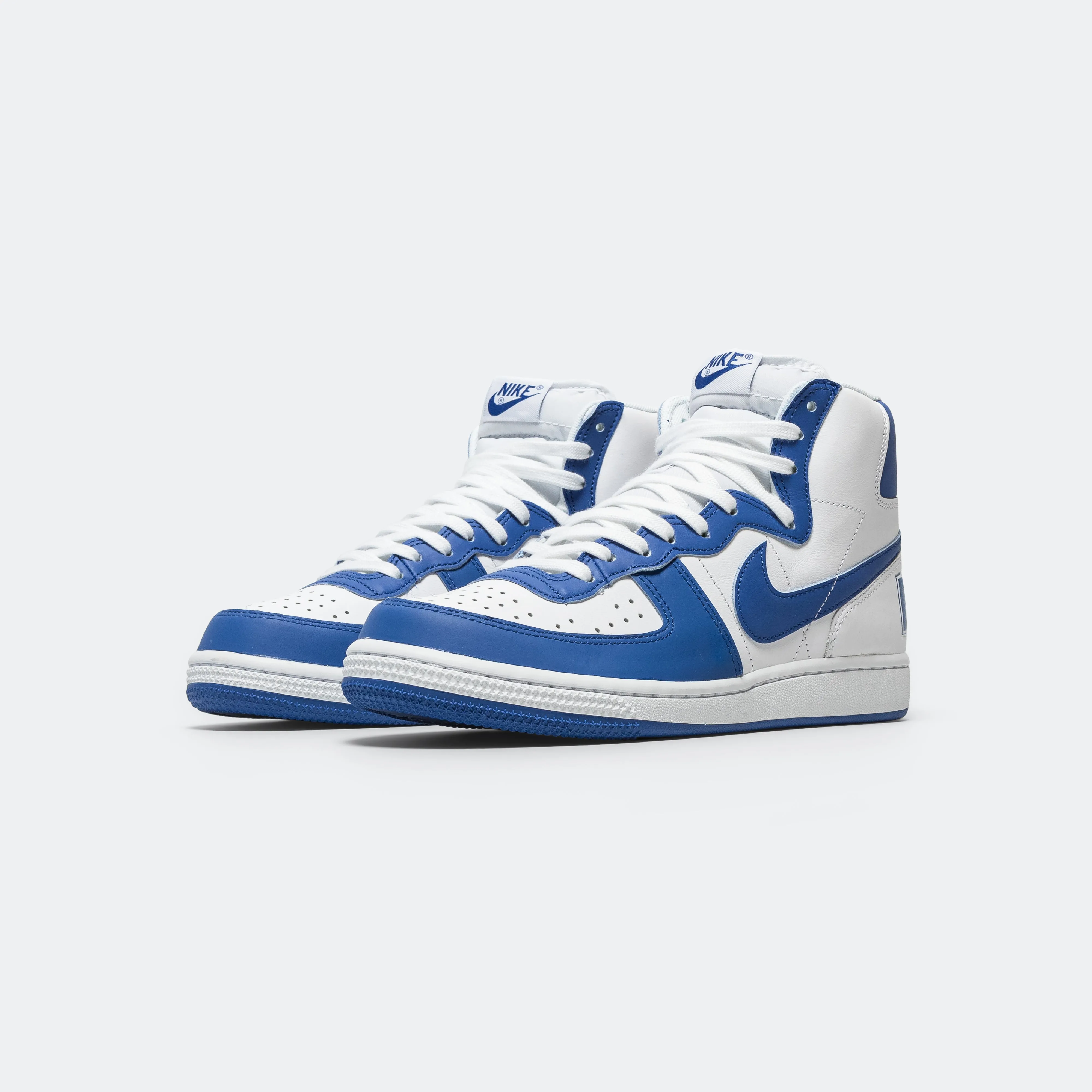 Terminator High - White/Game Blue