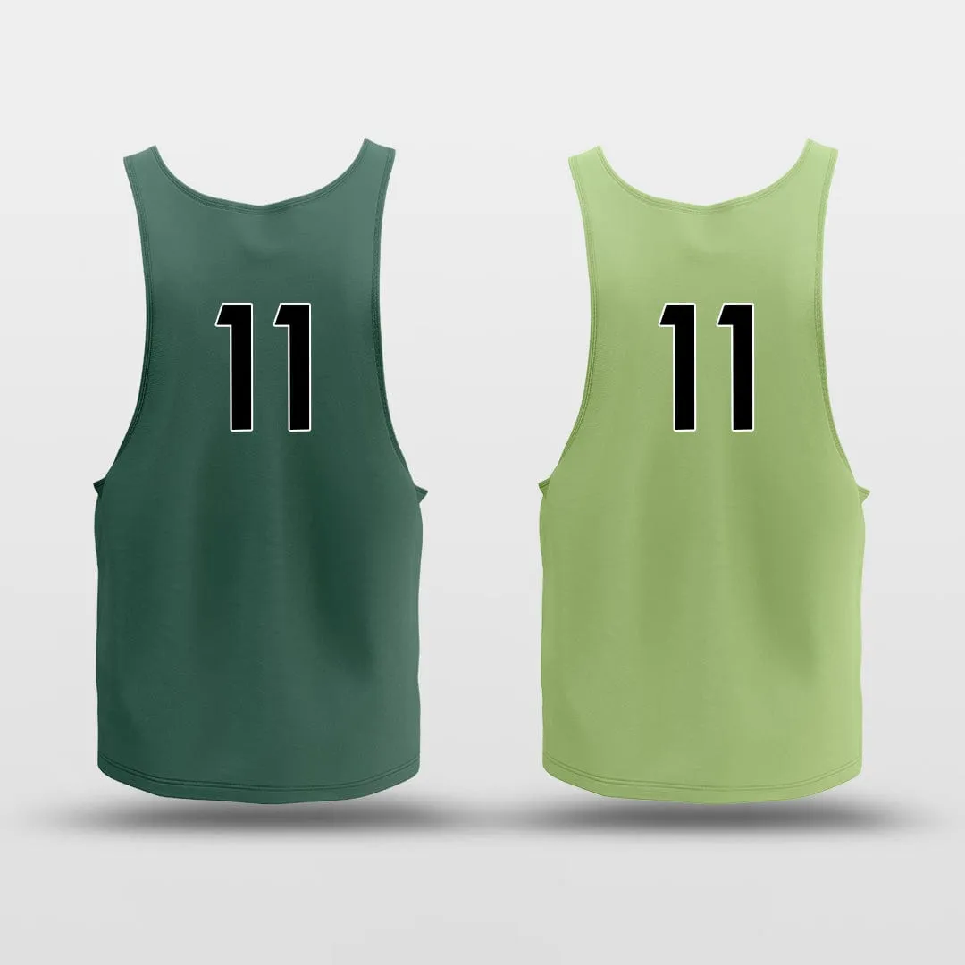 Thoughts of Love - Customized Reversible Basketball Jersey Top Quick Dry