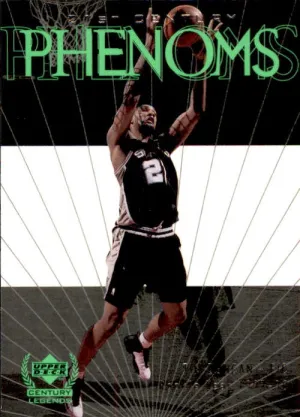 Tim Duncan, 21st Century Phenoms, 1999-00 UD Century Legends NBA Basketball