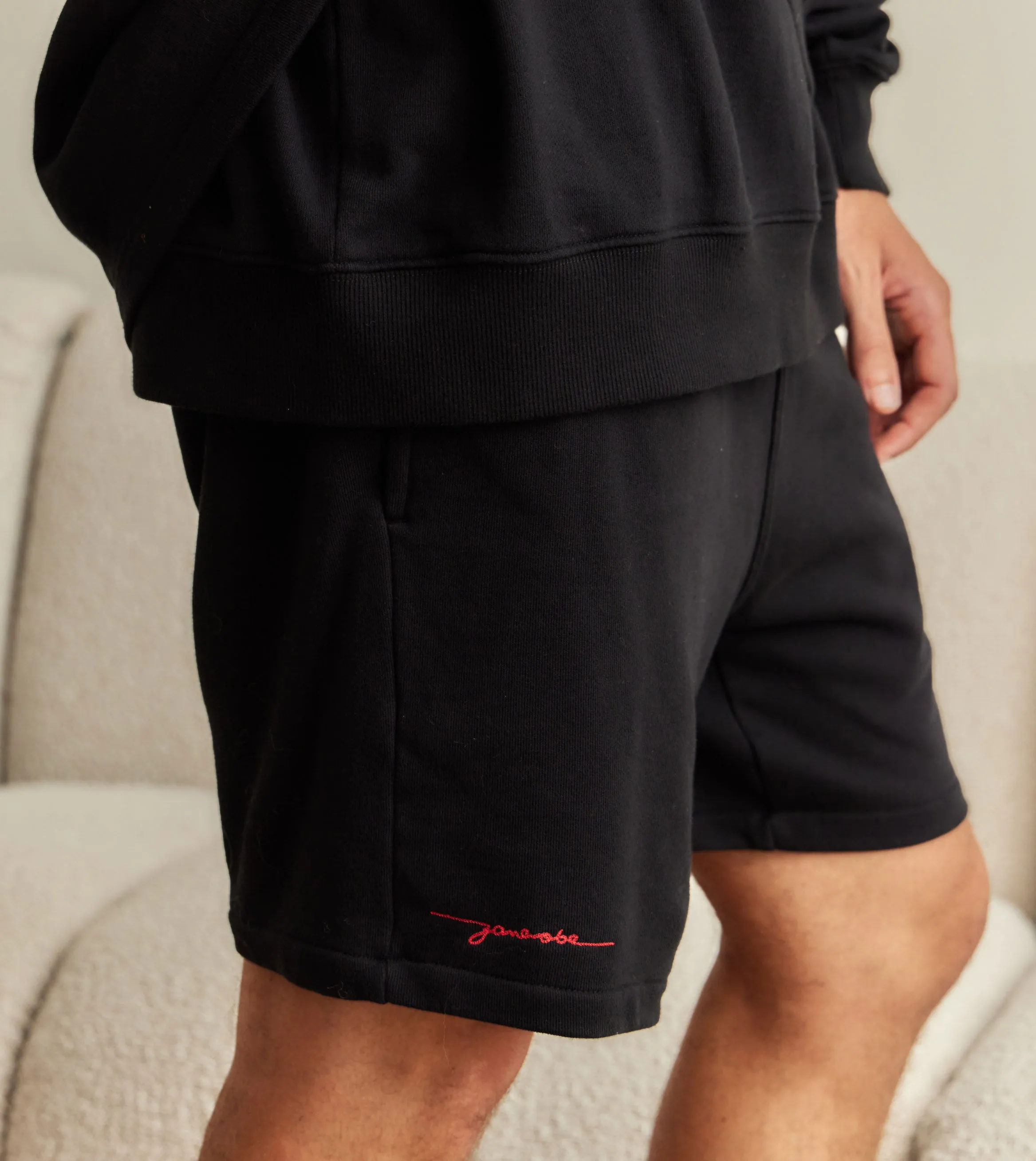 Training Sweat Short Black