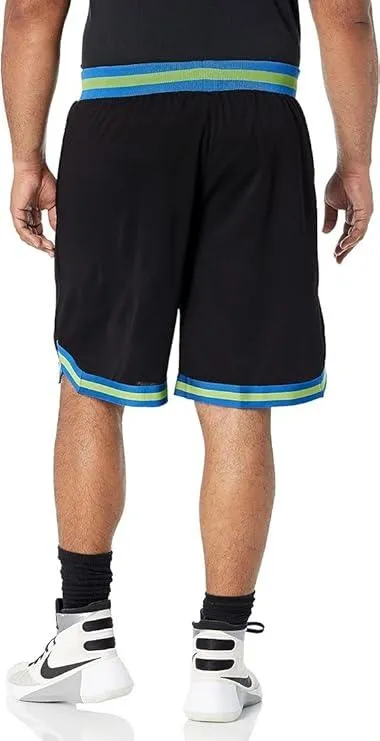 Ultra Game NBA Official Men’s Active Knit Basketball Training Shorts - Unisex, Minnesota Timberwolves, Black|Minnesota Timberwolves