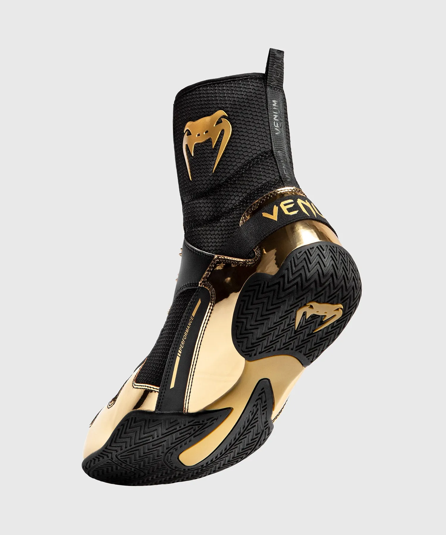 Venum Elite Boxing Shoes - Black/Gold