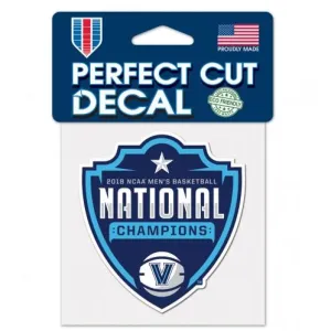 Villanova Wildcats 2018 NCAA Basketball National Champions Perfect Cut Decal