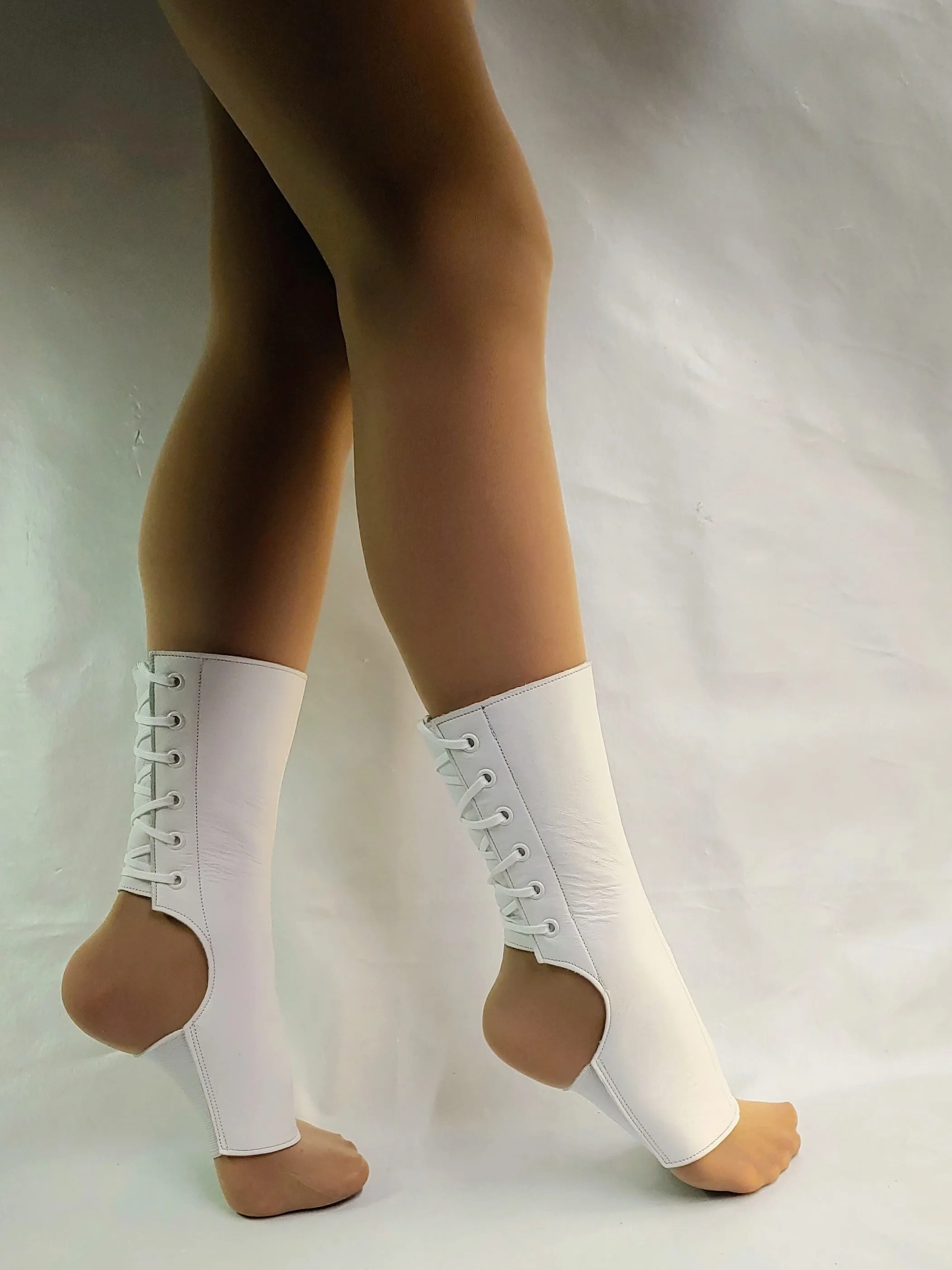 WHITE Short Aerial boots