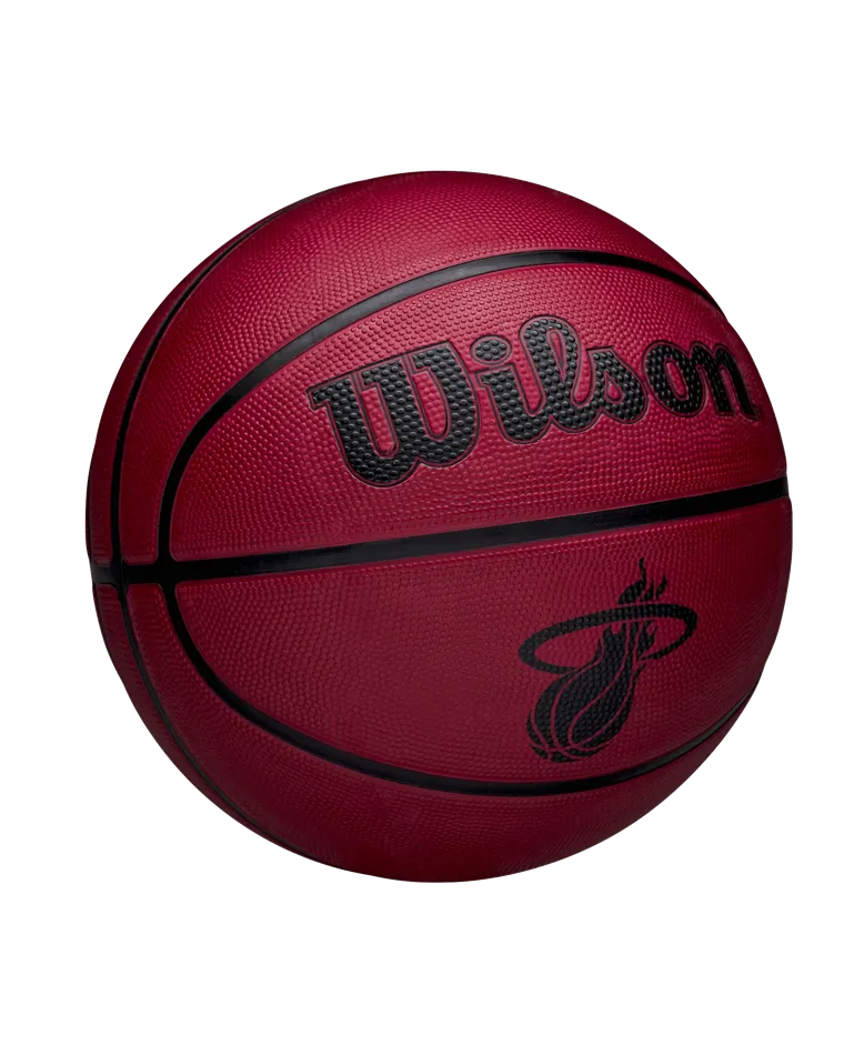 Wilson Miami HEAT Solid Red Basketball