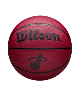 Wilson Miami HEAT Solid Red Basketball