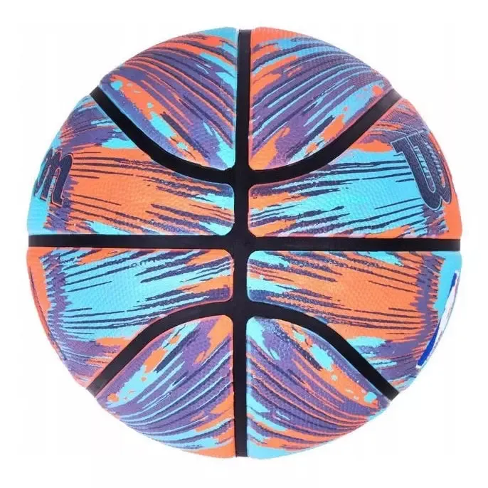 Wilson NBA DRV Pro Streak Blue Orange Basketball [WS]