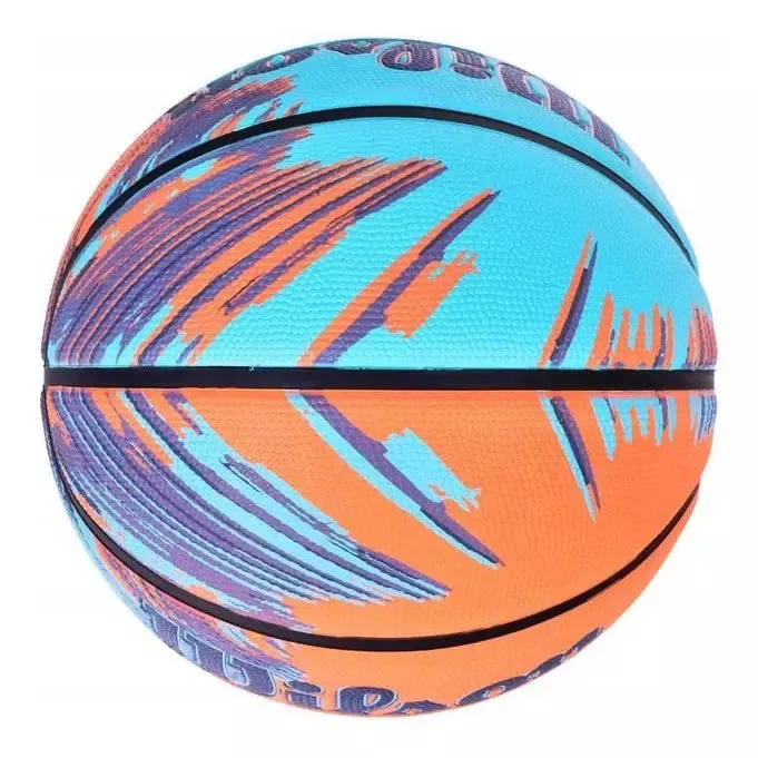 Wilson NBA DRV Pro Streak Blue Orange Basketball [WS]