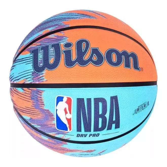 Wilson NBA DRV Pro Streak Blue Orange Basketball [WS]