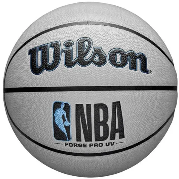 Wilson NBA Forge Pro UV Grey Size 7 Basketball [WS]