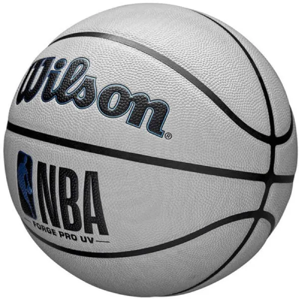 Wilson NBA Forge Pro UV Grey Size 7 Basketball [WS]