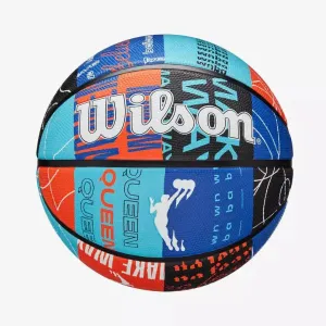 Wilson WNBA Heir DNA Size 6 Outdoor Blue Orange Basketball [WS]